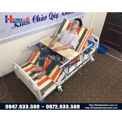 GIƯỜNG BỆNH ĐA NĂNG CAO CẤP 4 TAY QUAY A0I-III